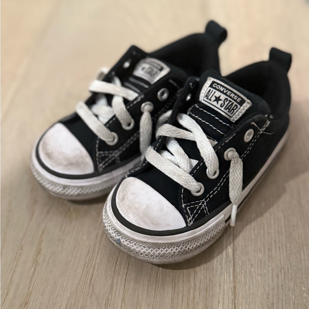 Converse Kids Black Sneakers